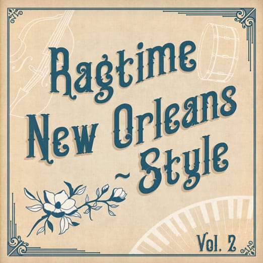 Ragtime New Orleans Style Vol2 front cover