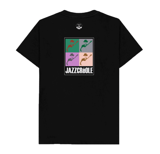 Jazzcreole t-shirt back