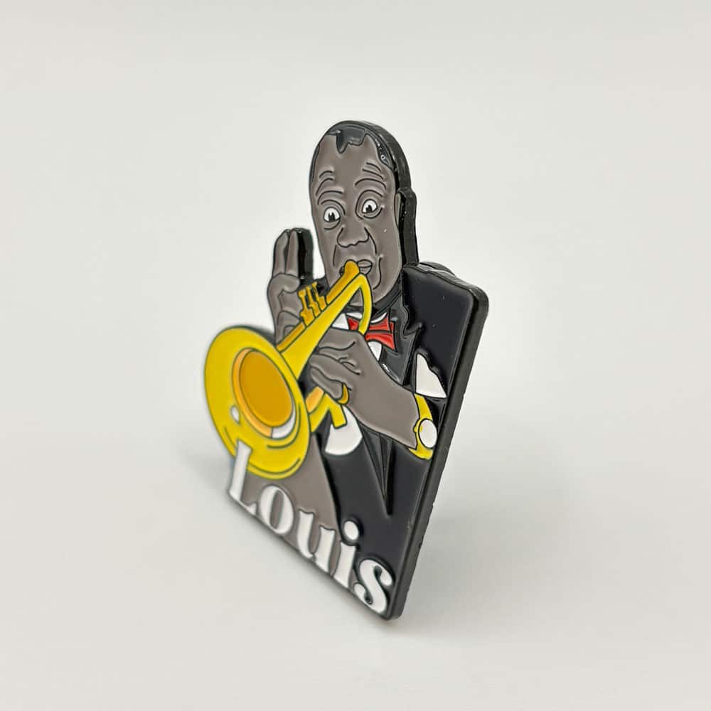 Louis Armstrong Pin