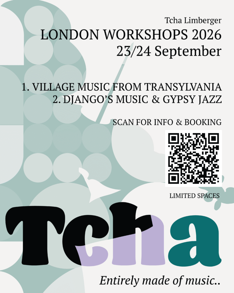 WORKSHOPS with TCHA LIMBERGER in LONDON 1 Tcha Limberger London Workshops